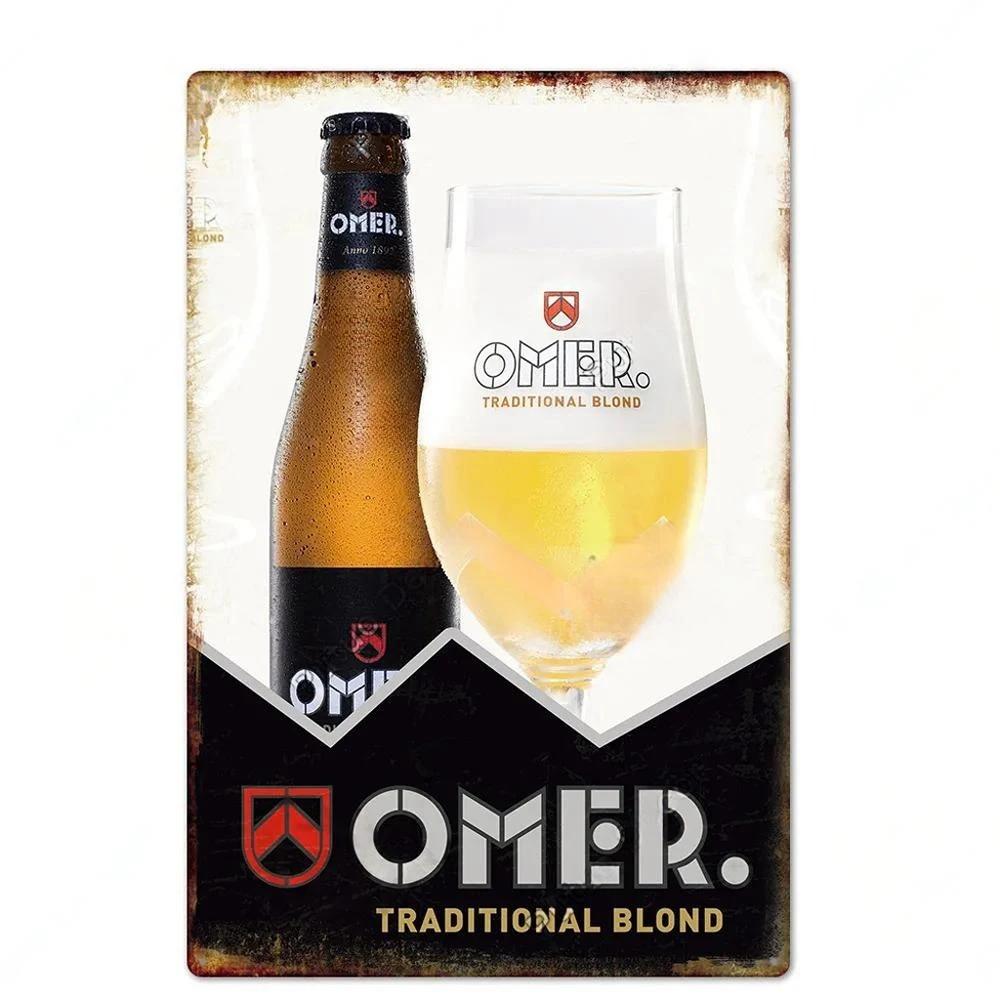 Vintage Beer Brand Sign Metal Tin Plaque Metal Poster Decorative Plaque Home Decor Man Cave Bar Pub Workshop Wall Decoration