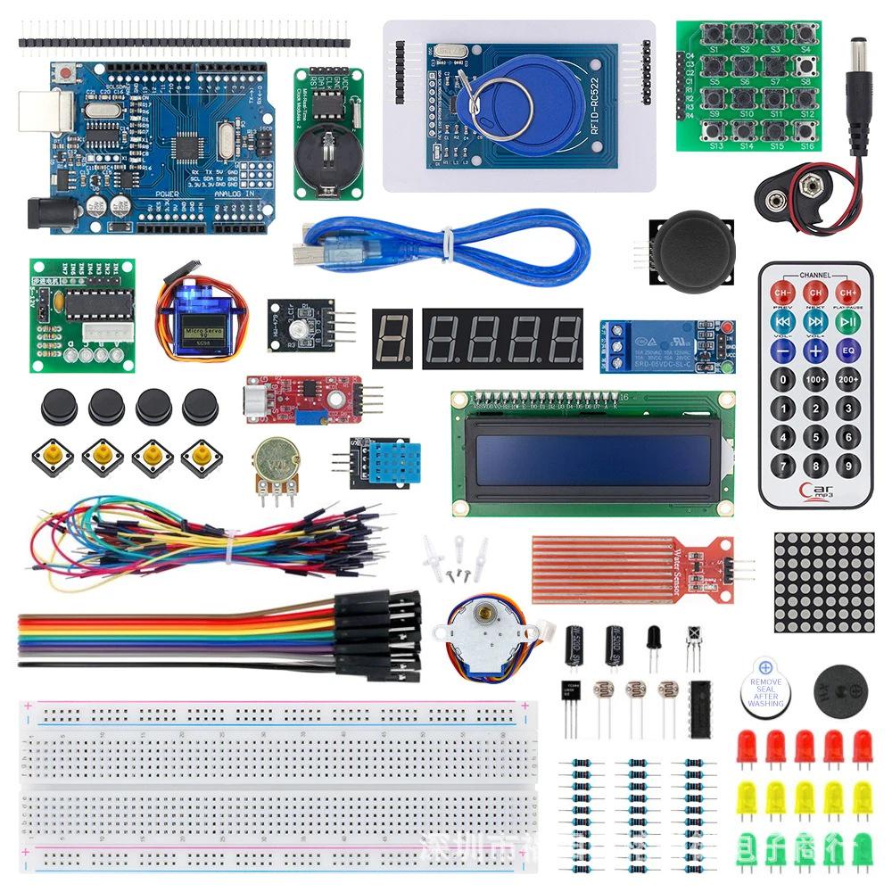 RFID Starter Kit for UNO R3 with Stepper Motor and Dual Motherboards