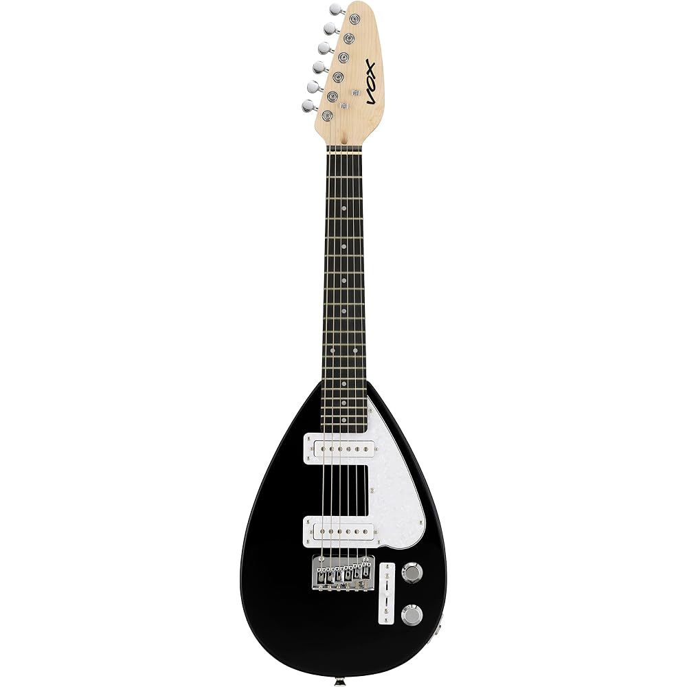 VOX Mark III Mini Short Scale Lightweight Compact Mini Guitar (Black)