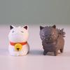 AAGWW Cat Figurine Capsule Toy Gachapon Character Toy Cute Gift Stray 6-Piece Set, Toy, Set, Decorative, Figurine, (Wandering Cat)