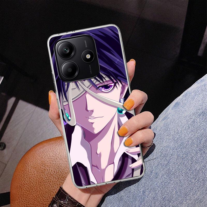 Huner X-Hunters Chrollo Shizuku Phone Case For Xiaomi Redmi Note 15 14 13 12S 12 11 Pro Plus 14S 11S 11E 10 10S 11T 5G Personali