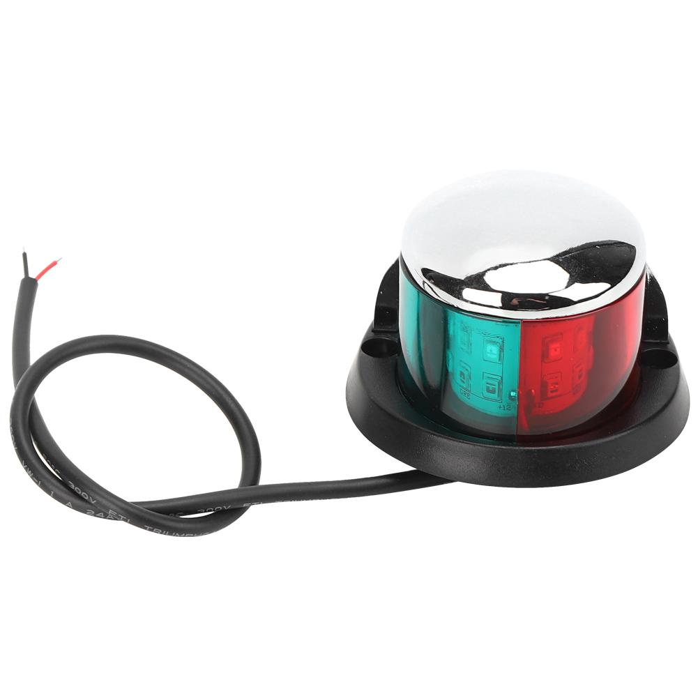 

Portable Durable Yacht Navigation Light Red Green Signal Lamp 12V Shipping LED Light