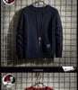 Men's Retro Korean Style Knit Pullover: Warm, Thickened, Round Neck, Long Sleeve for Autumn and Winter.