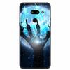 Für LG G8 G8S ThinQ Schwarze Hüllen Weiche Silikon TPU Handyhüllen Für G 8 S 8S ThinQ Luxus Rückabdeckung Funda Cartoon Schale Para Capa