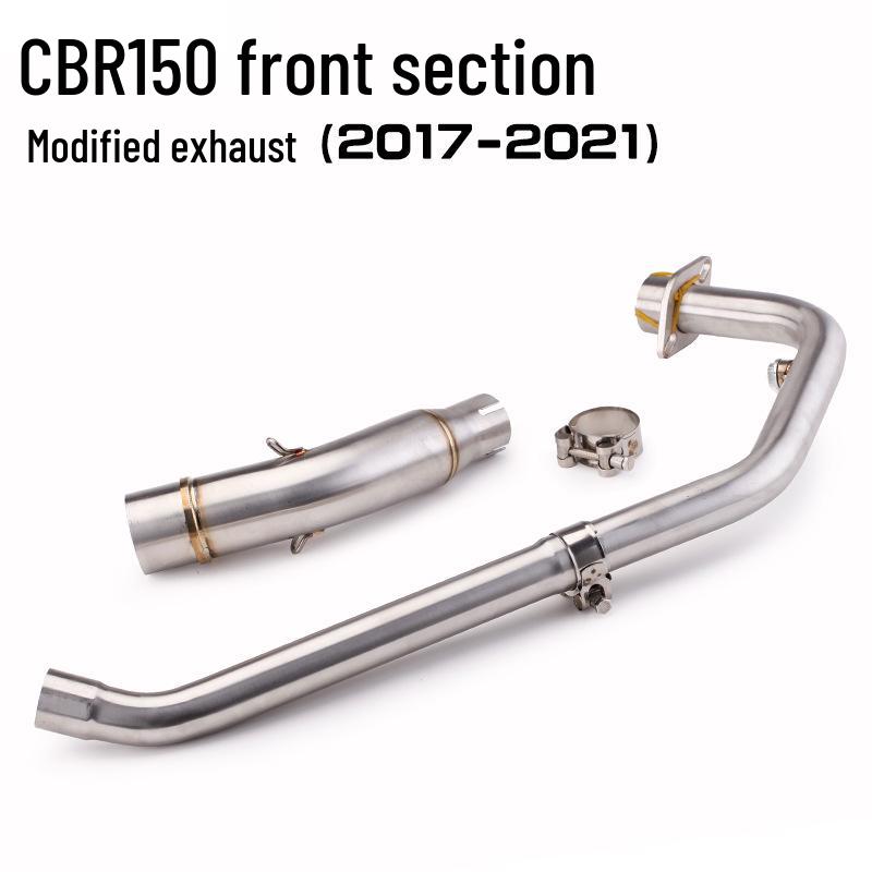 CBR150R Carbon Fiber Tail & Front Section Exhaust Mod (2010-2020)