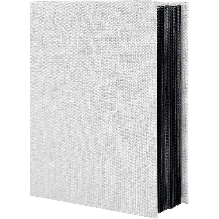 Photo Album 4x6 100 Pockets for Wedding Gifts,Linen Hardcover Picture Albums for Family Anniversary Baby Vacation Pictures