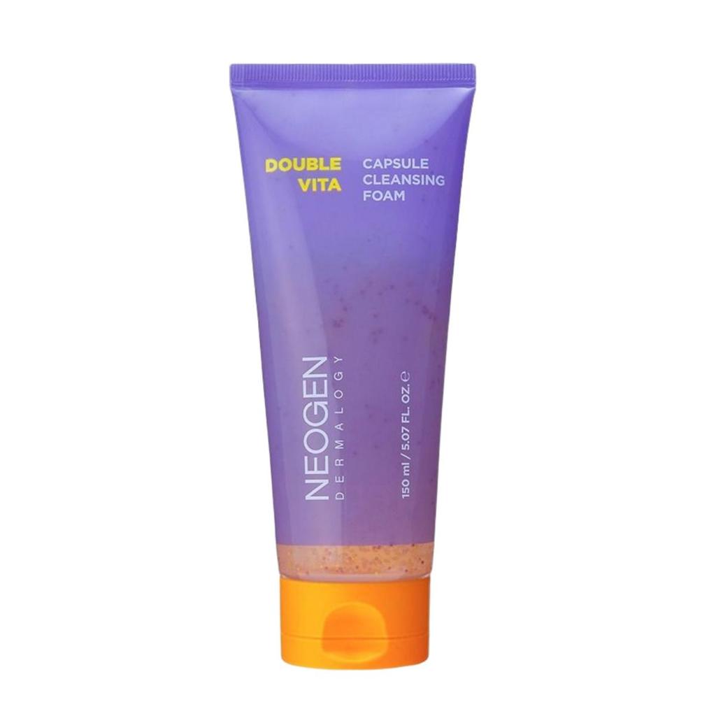 NEOGEN Dermalogy Double Vita Capsule Cleansing Foam Brightening & Hydrating Facial Wash 150ml