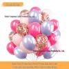 Neues Jahr Matt Glitzer Metallisch Latex Ballon Set für Dekorative Foto Atmosphäre
