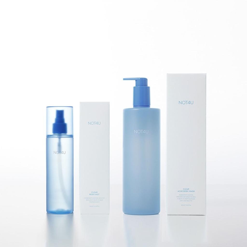 Clear Body Wash & Mist