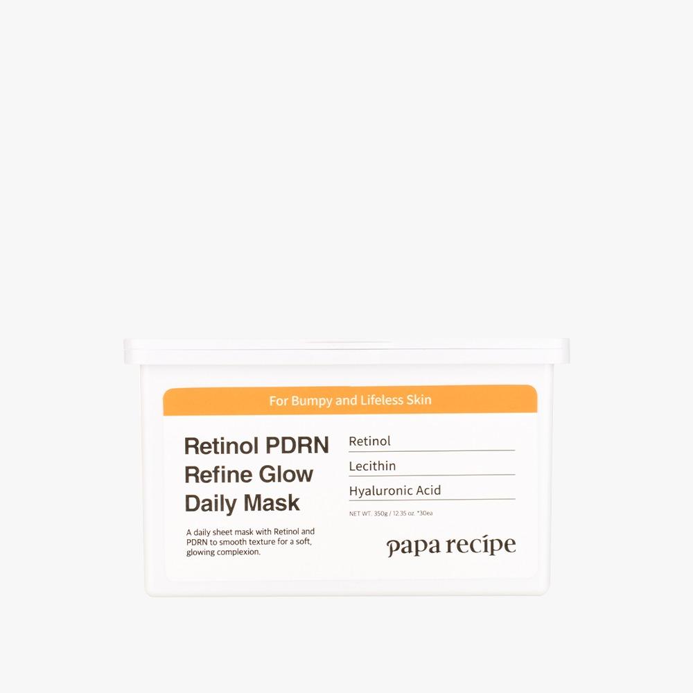 PAPA RECIPE Retinol PDRN Refine Glow Daily Mask 30 Sheets