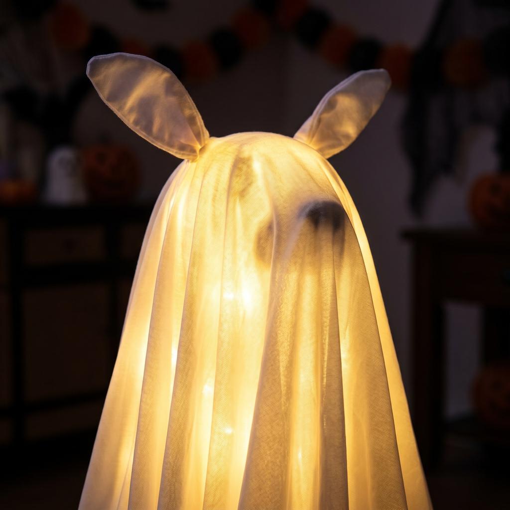 Halloween Glowing Dog Walking Team Decoration for Outdoor Yard