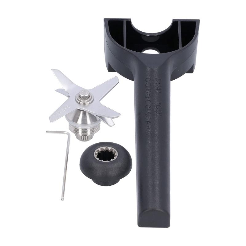 

Stainless Steel Replacement Set Blender Blades Including Accessories Cutting Head Metal Texture for Easy Changing 1