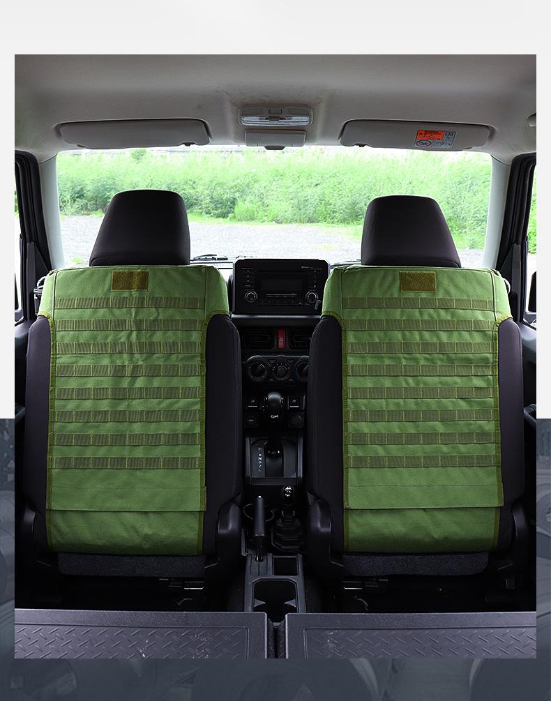 Tactical Seat Covers for 2019+ Jimny 3-Door and 5-Door Off-Road Vehicles