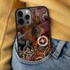 Steampunk Gear Mechanical Magnetic Soft Phone Case for iPhone 16 Promax 15 Pro 13 14 Plus 11 12 Mini MagSafe Coque