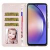 For Samsung Galaxy S24 Case Glittery PU Leather Anti-drop Wallet Cover