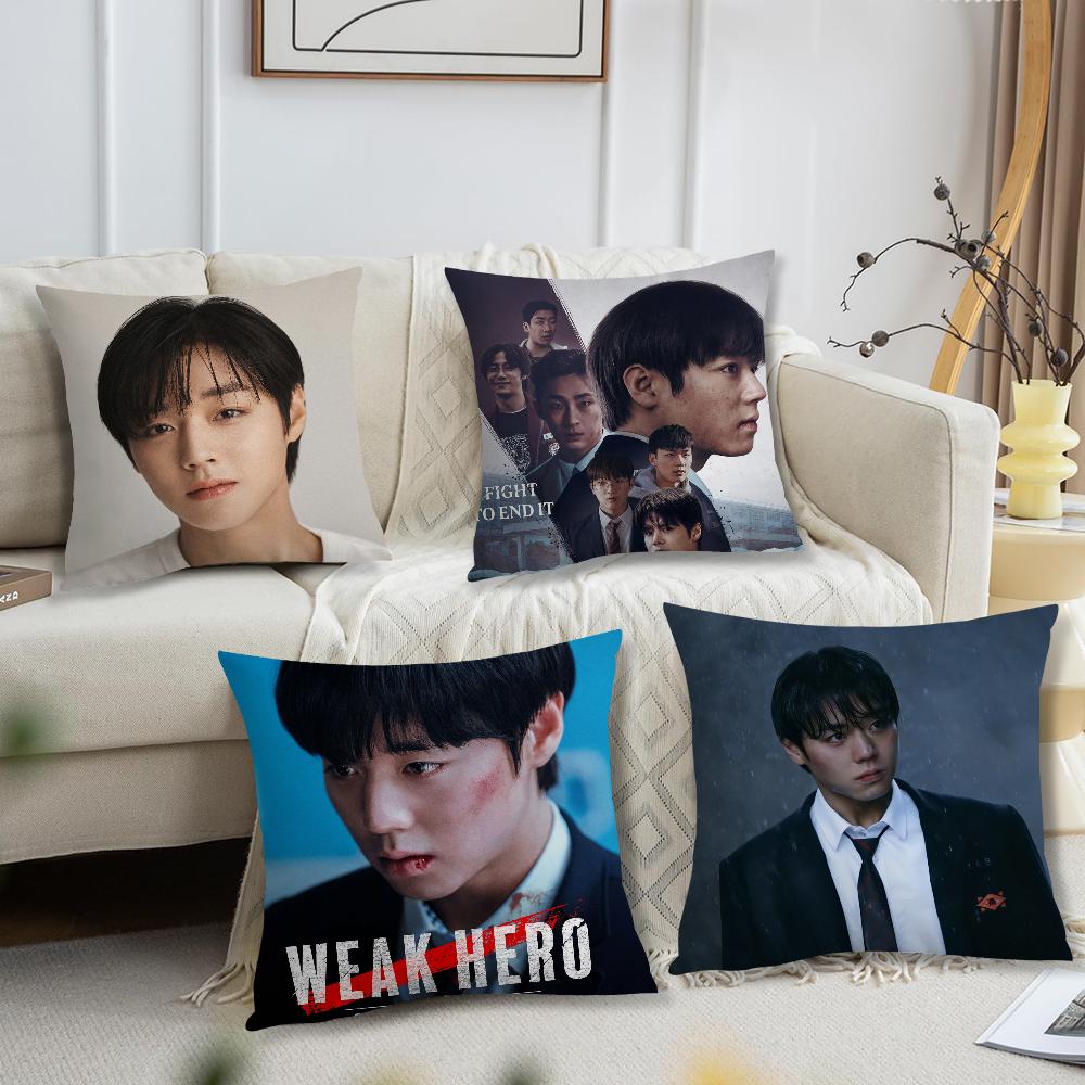 Weak H-Hero Class 2 Park Ji-Hoon cushion cover Cushion Room Bedroom Headboard Sofa Living Backrest Nap Time Pillow Case