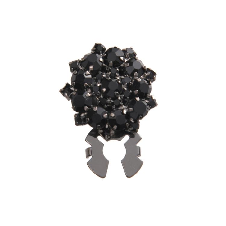 

Rhinestones Cufflinks Covers Decorative Alloy Shirt Button Clip for Uniform Shirt Dress Jackets Coat Garment Decoration