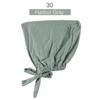 Solid Color Elastic Tie-Back Modal Undercap Hijab Scarf Adjustable Kufi Cap