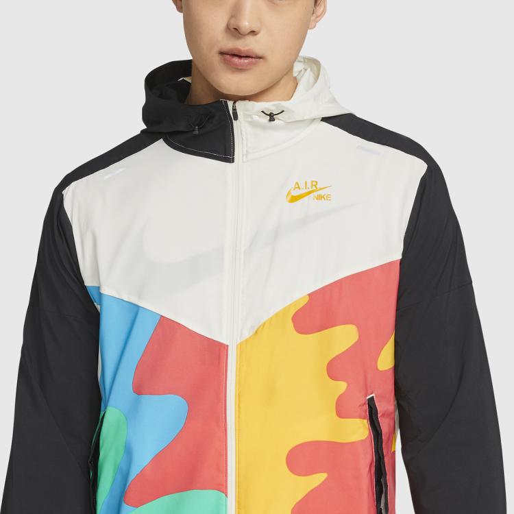 Nike Windrunner A.I.R. Woven Hooded Running Jacket Men Jackets White CJ5809-133