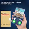 For R36 Ultra Tempered Glass Film 9H HD Anti Fall Scratch Resistant Handheld Game Console Screen Protector For R36 Ultra Protect