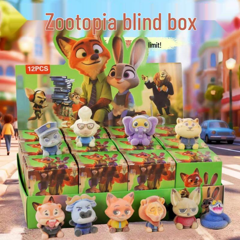 Zootopia 2 Überraschungs-Spielzeugkiste – Geschenk für Kinder & Belohnung für Schüler Figuren-Ornament