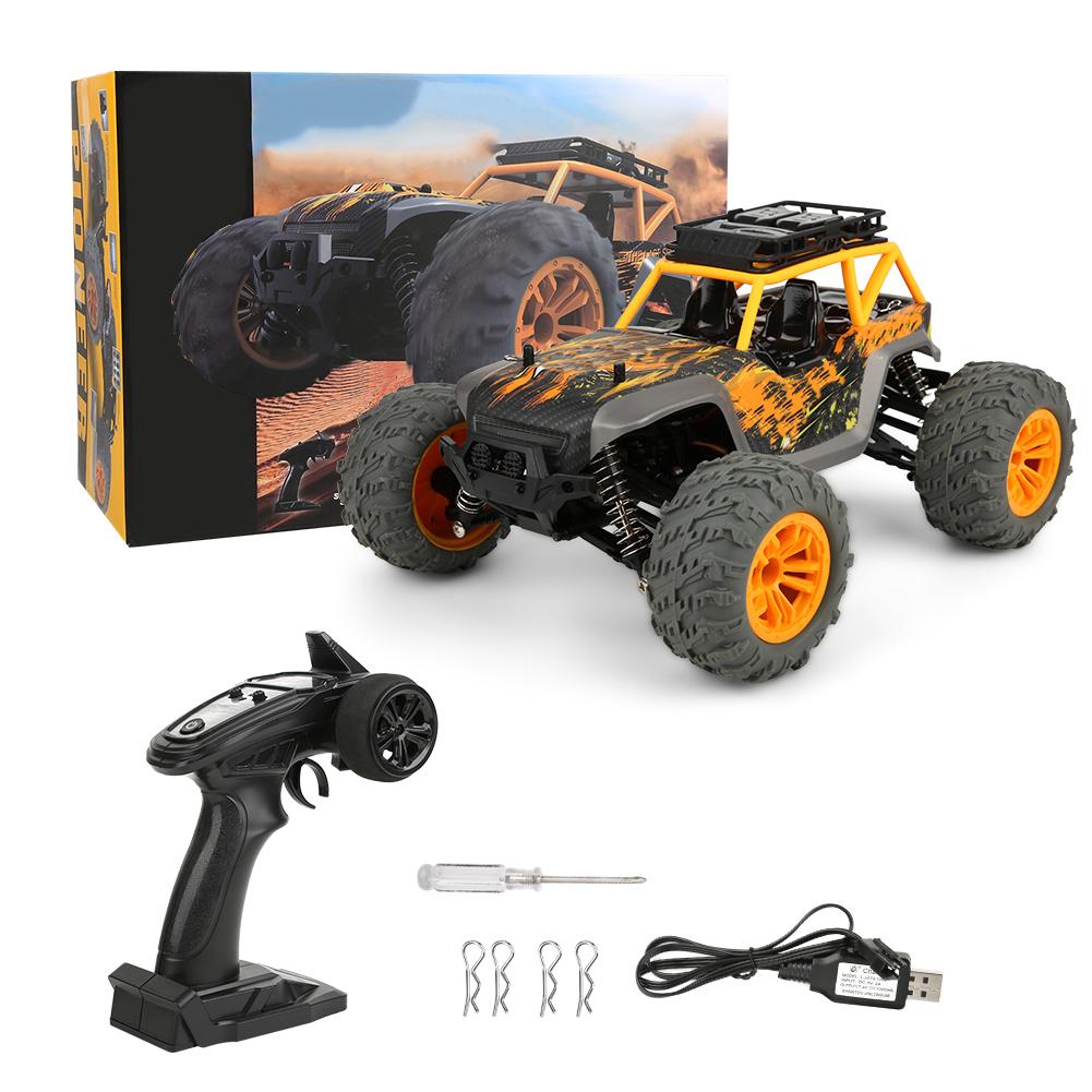 1:14 2.4Ghz Remote Control Car Four Wheel Drive Drift RC Car Vehicle Children Toy оранжевый