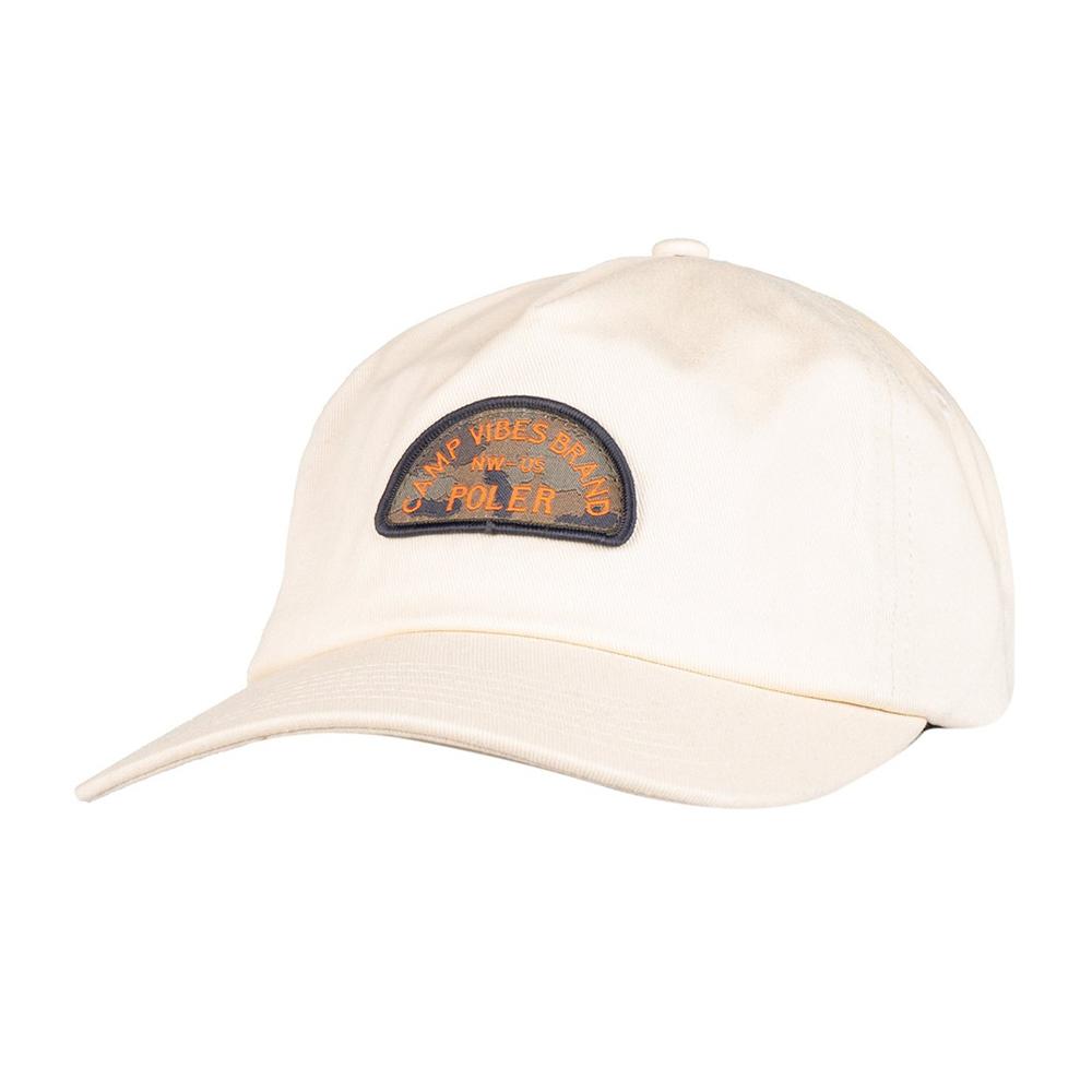 POLERSTUFF Vibes Patch Hat Cream