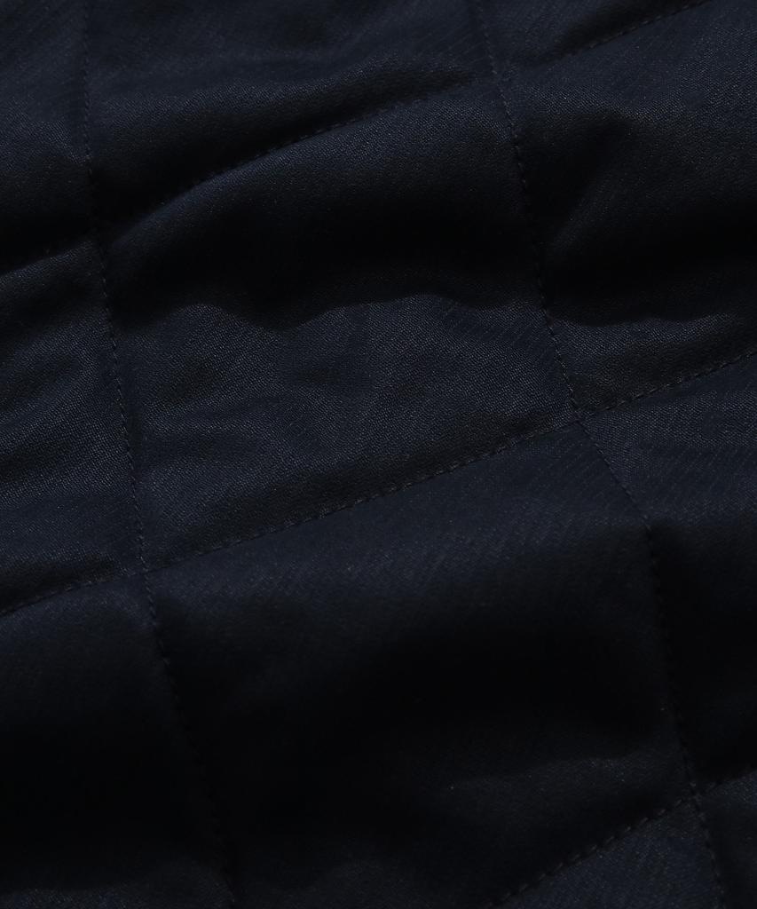 Covernat Woman Quilted Wrap Mini Skirt Dark Navy