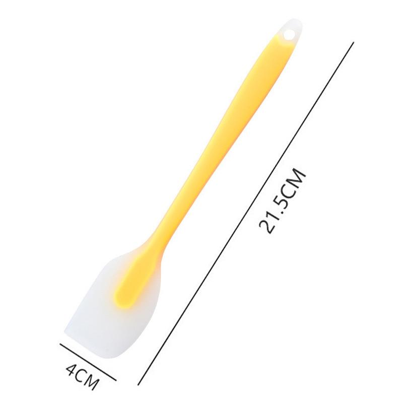 Silicone Spatula Cream Butter Cooking Baking Spatula Heat Resistant Utensils Scrape Decorator Translucent Kitchen Baking Tools