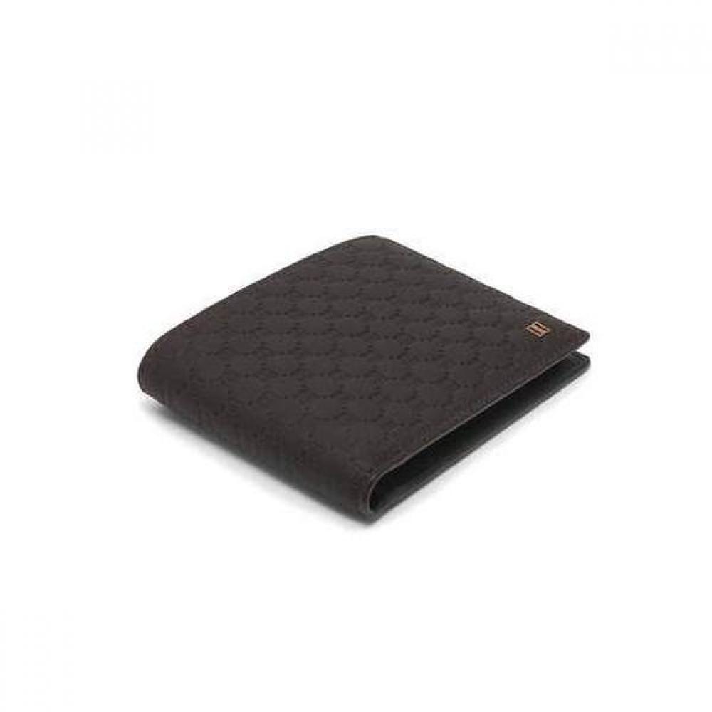 Daks Brown Dd Panel Logo Matte Leather Wallet Dbwa9f368