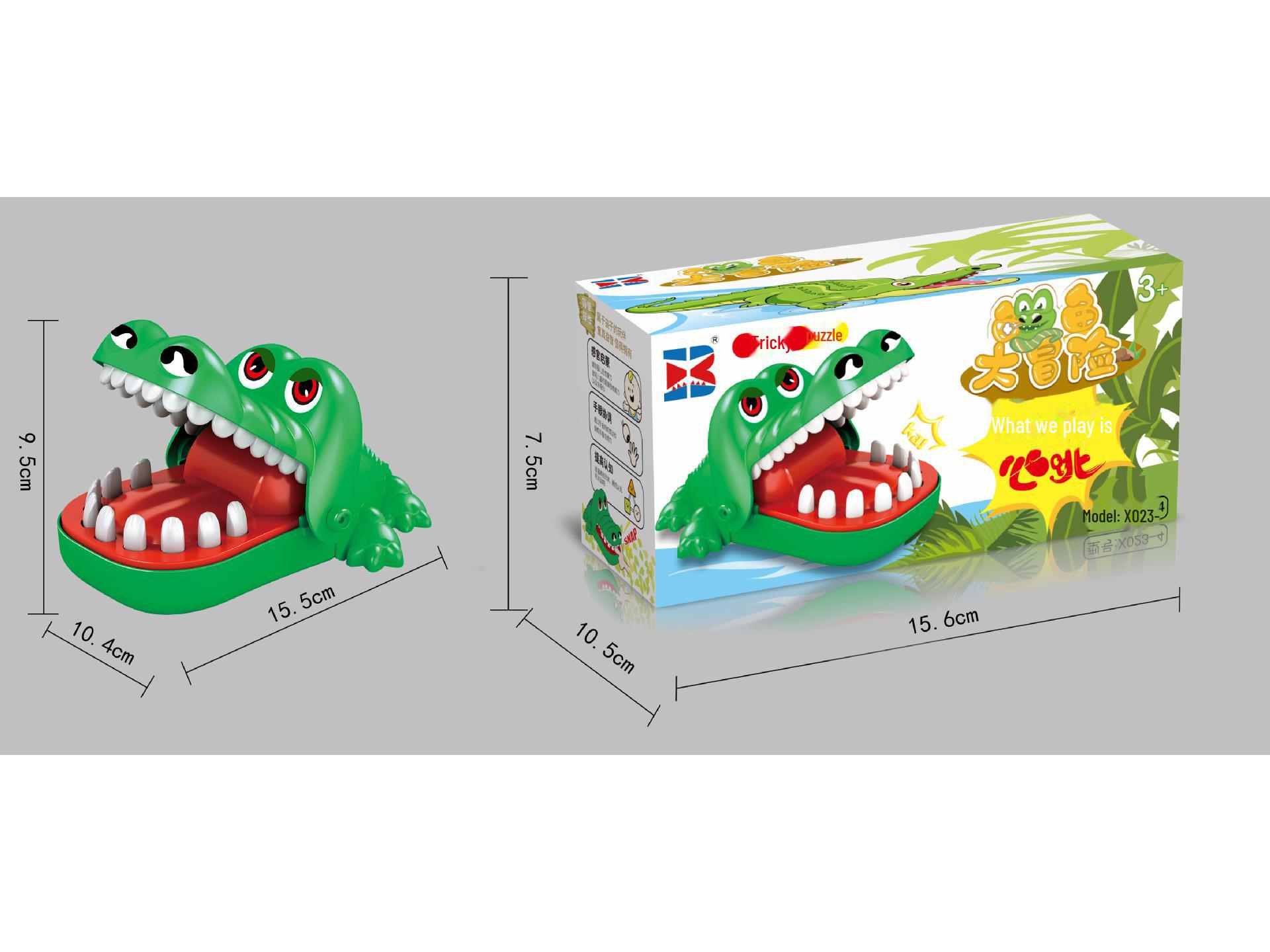 

Игрушка-трюк «Укус акулы, крокодила, динозавра» для детей