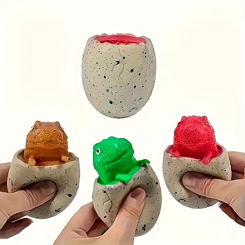 12, Dinosaur Cup Cling and Play Toy, Novelty Dinosaur Egg Gag, Squeeze Toy,Ideal Gift for Birthday/New Year/Thanksgiving/Christmas/Halloween/Kids' Day
