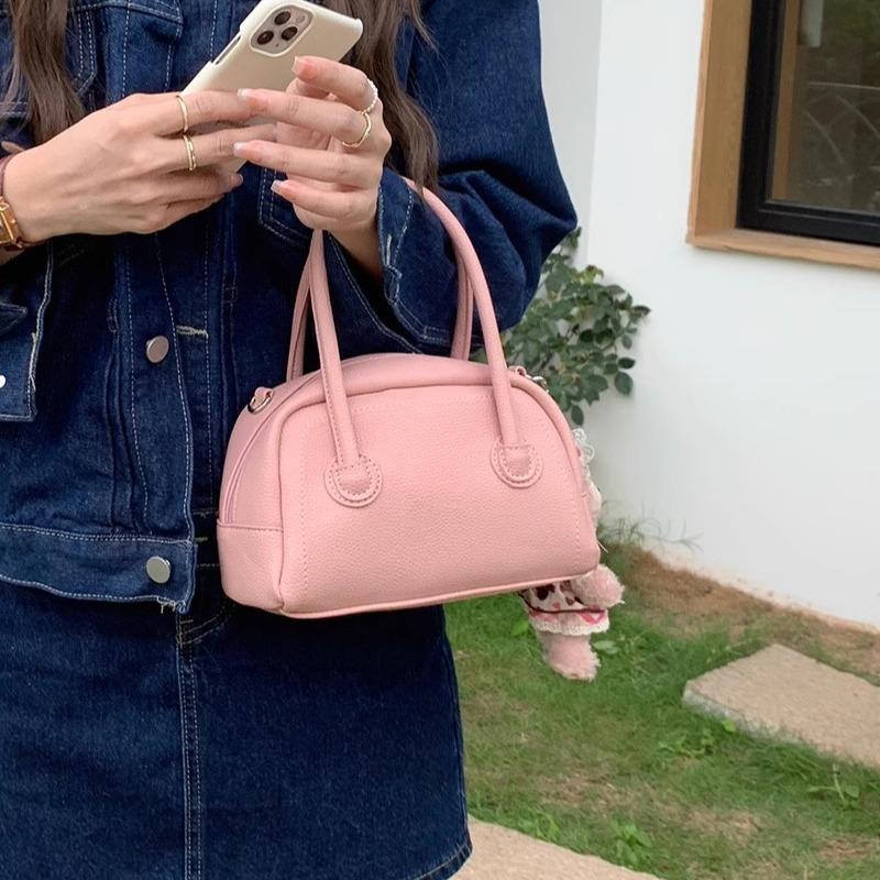 

Niche Compact Square Bag Women Shoulder Bags New Texture Handheld Bag Korean Style Leisure Fashion Versatile Outdoor Crossbody Bag
