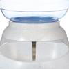 Amazon Basic Automatic Pet Waterer, Gravity-Fed, Small, 3.8 L, Gray