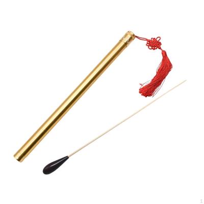 Orchestral Baton Solid Wood Conducting Tube Professional Level Wooden Conductor Rod for