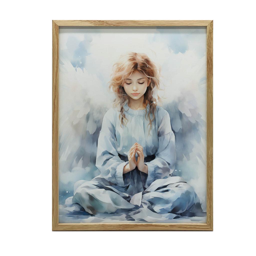 Modlitwa Anioła Modlitwa Anioła, 70X100 Cm, Bez Ramy, Płótno Premium Na Blejtramie