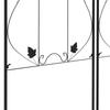 Metal Trellis Set of 2, Garden Trellis for Climbing Plants Support Frames, Leaf Design