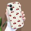 Cute Cartoon Pattern Cream Texture Casing Wavy Edge Soft Silicone Cover Phone Case for Vivo