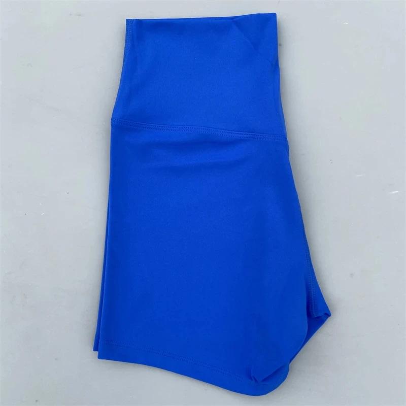 Dopamine Yoga Shorts: High Waist, Breathable, Nude Feel, Elastic Three-Point Safety.