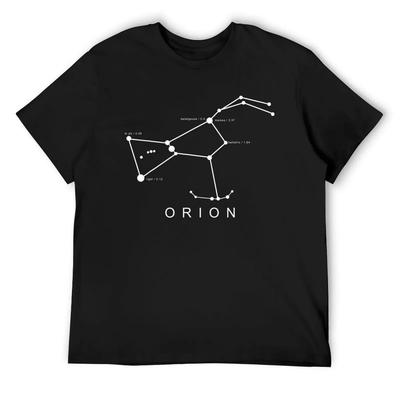 Gwiazdozbiór Oriona Miłośnik Astronomii Obserwacja Gwiazd T-Shirt sublimowane koszulki męskie koszula letnia koszulki dresowe dla mężczyzn pakiet