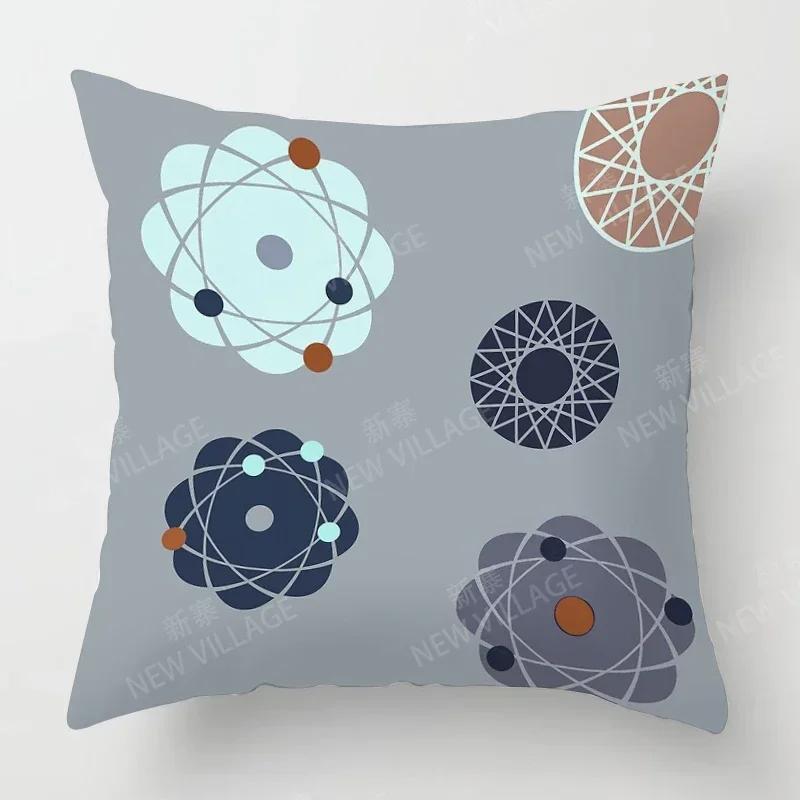 Nordic Fall Home Decor Autumn Throw Pillow Case Sofa Cushion Cover Modern