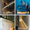 Waterproof 5V LED Strip with Motion Sensor for Wardrobe, Cabinet, and Stairs