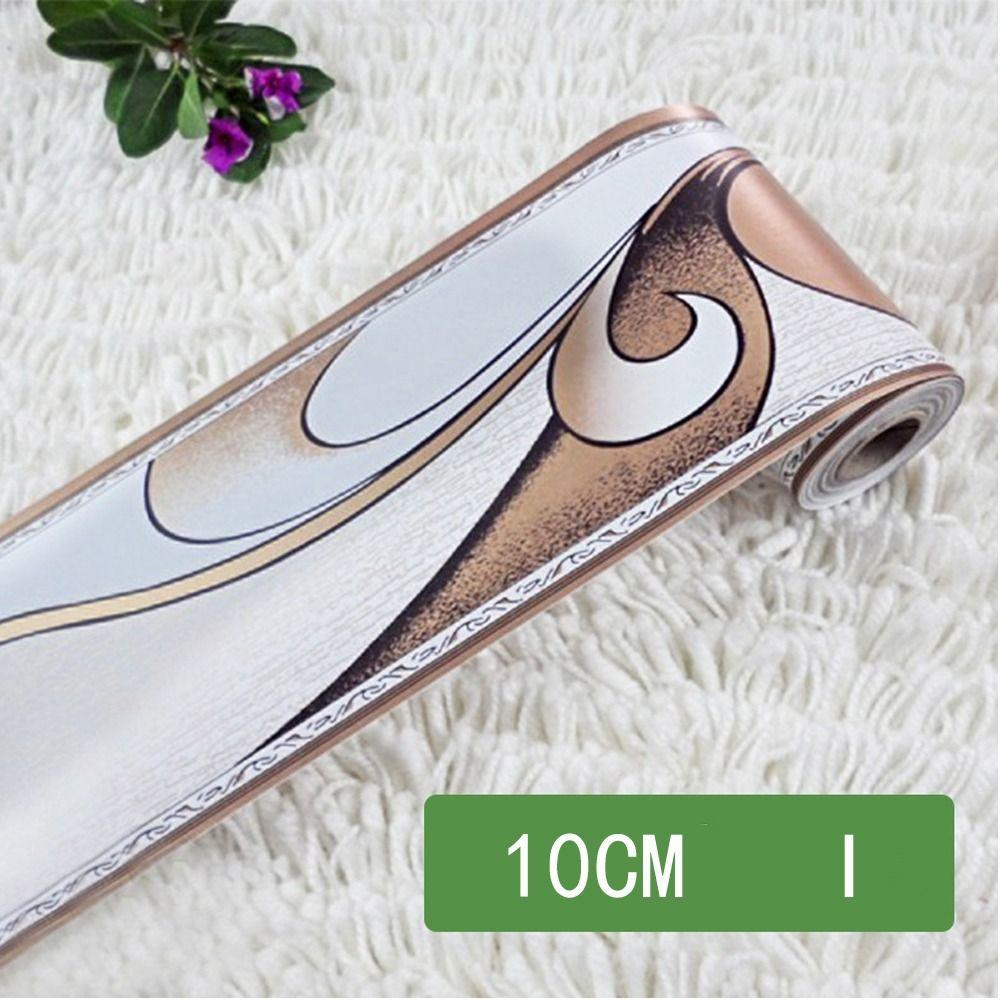 Selbstklebende Tapetenaufkleber PVC-Wandaufkleber Wasserdichte Taillenlinie Wandaufkleber Wohnkultur