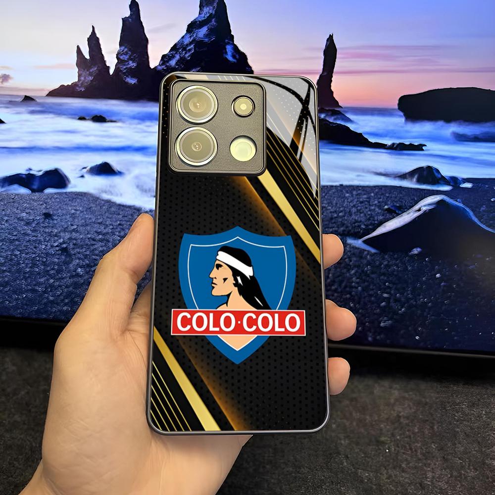 

New Club Social Y Deportivo Colo Phone Case for Xiaomi 14 13 12 11 13t 12t 11t POCO M6 M5 X6 X5 F6 F5 Ultra Pro Lite 5G glass Co Xiaomi 12T