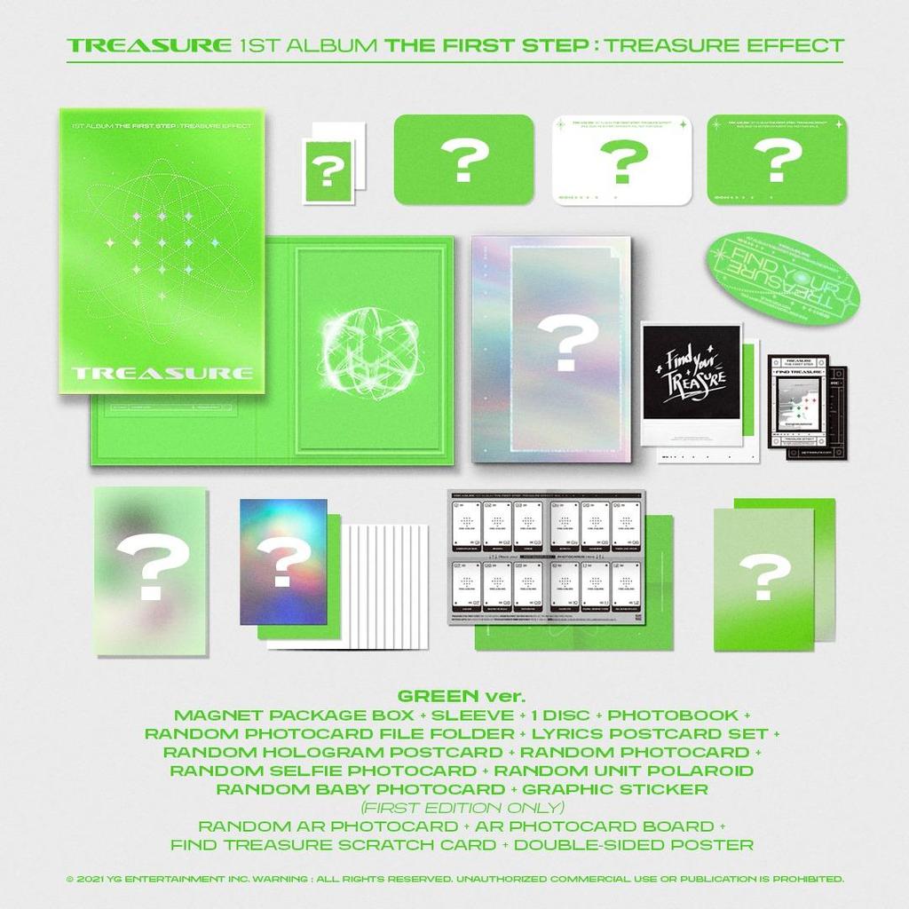 TREASURE 1-й альбом The First Step TREASURE EFFECT