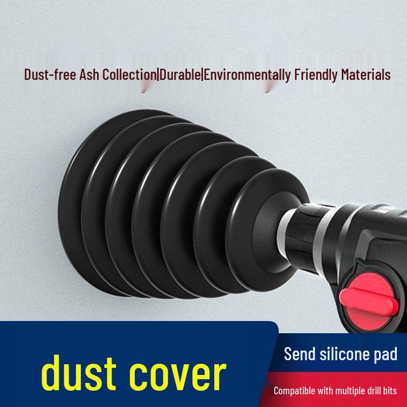 Rotary Hammer Drill Dust Collector & Shield Bowl Accessory