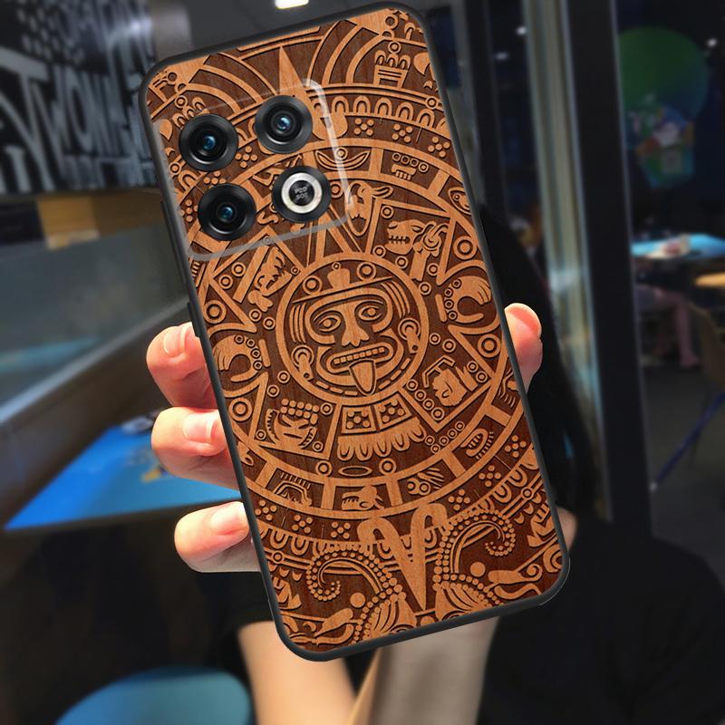

Чехол Mayan Calendar Wood Pattern для OnePlus 12 12R 13 R 11 9 10 Pro 8T 9RT 10T OnePlus Nord N20 N30 CE 4 2 3 Lite OnePlus Nord 4