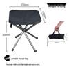 Outdoor Telescopic Folding Camping Stool