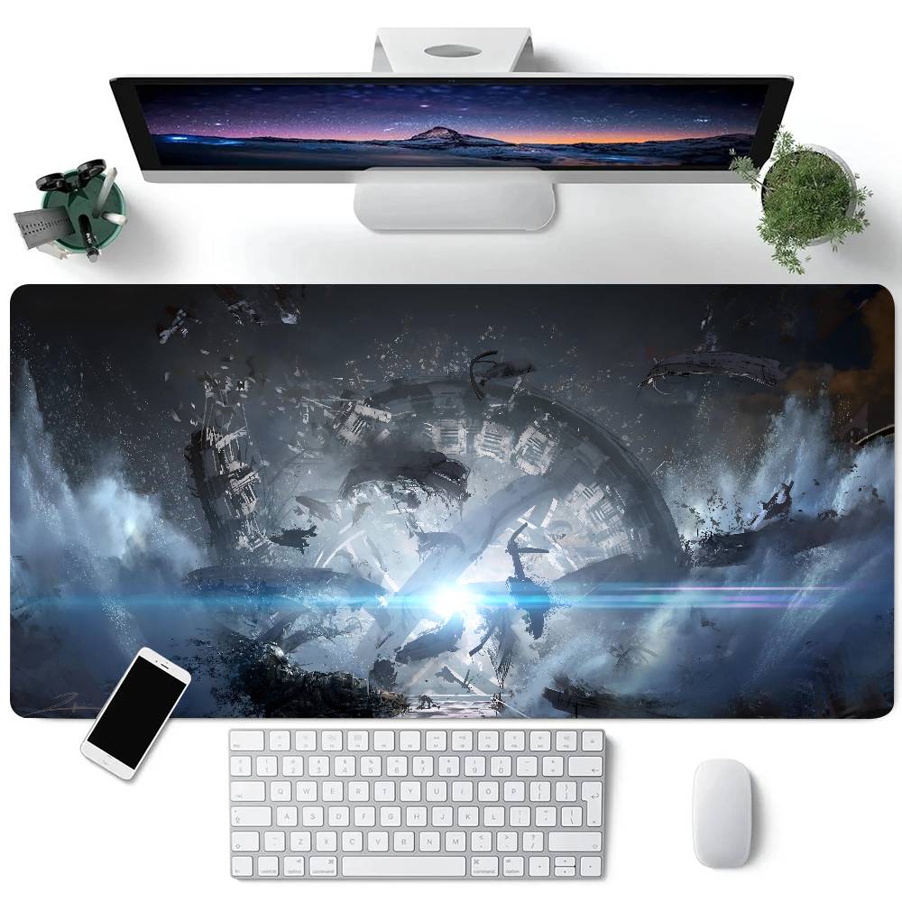 Game Titanfall 2 Mousepad Large Keyboard Desk Mat Gaming Mouse Pad LockEdge Non-slip Mat