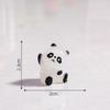 Luminous Panda Resin Ornament: Cute Micro Landscape Decor for Car Dashboard or Desktop